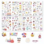 stickers for birthdays Holidays christmas 100pcs - Image 2